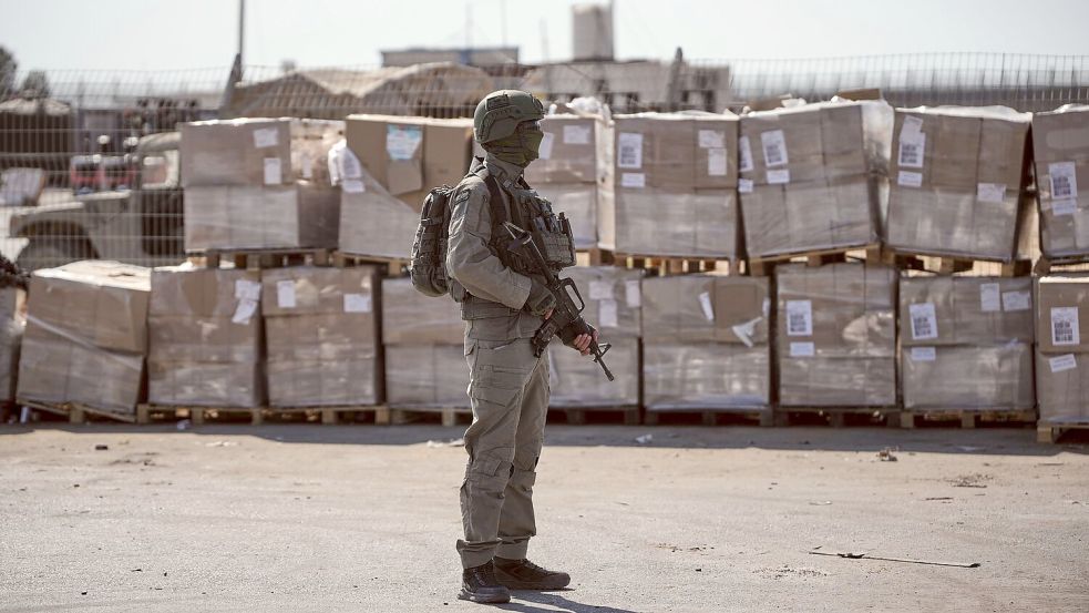 Die EU will eine Führungsrolle beim Aufbau einer Polizeitruppe für den Gazastreifen. (Archivbild) Foto: Ohad Zwigenberg/AP/dpa