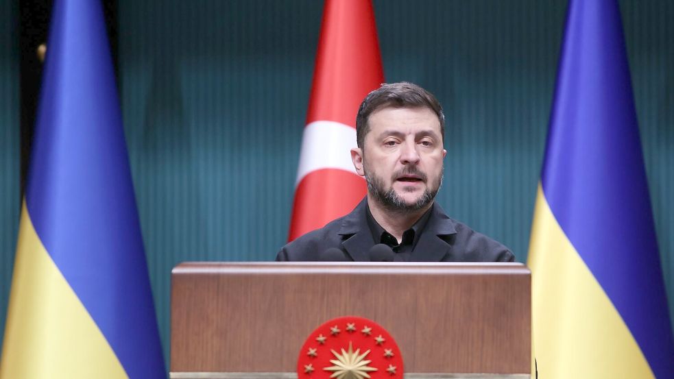 Ein angeblich neuer russisch-amerikanischer Friedensplan setzt die Ukraine unter Druck. Foto: Yavuz Ozden/DIA Photo/AP/dpa