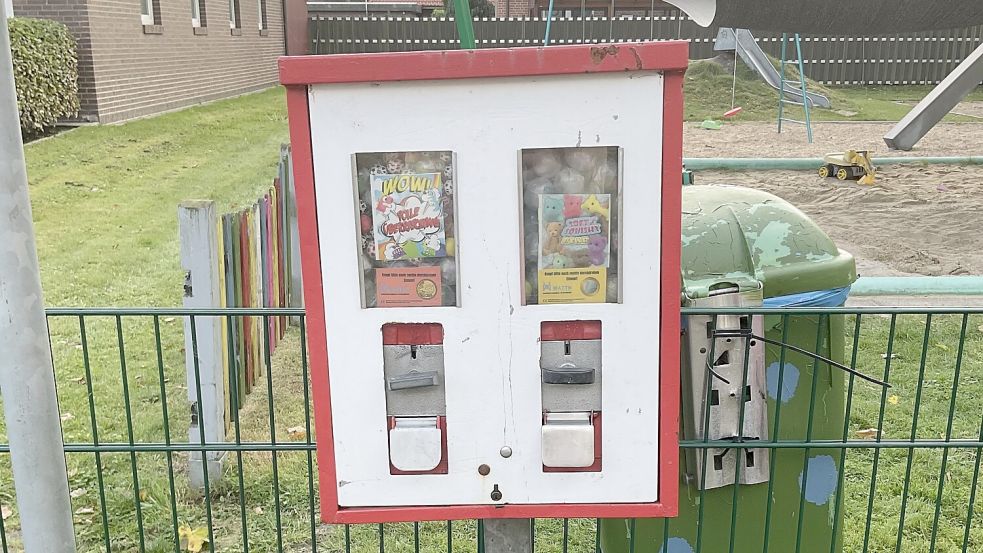 Aiko von der Lage setzt bei seinen Automaten optisch auf das nostalgische rote Kaugummi-Rot. Foto: privat