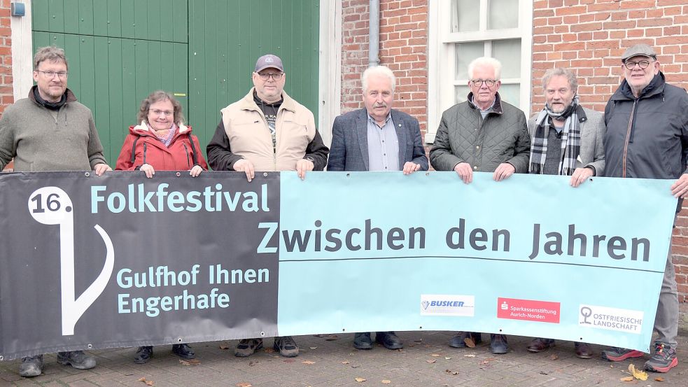 Die Organisatoren und Sponsoren vom „Festival zwischen den Jahren“.Foto: Werner Jürgens