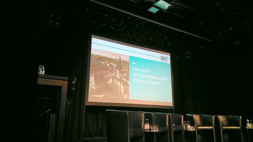 Die Stadt hatte zum ersten Osnabrücker Klima-Abend am 19. November in die Lagerhalle eingeladen. Foto: Julian Blome