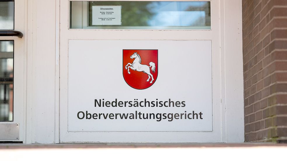 Der Sportplatzbau in Marienhafe beschäftigt derzeit die Richter am Niedersächsischen Oberverwaltungsgericht in Lüneburg. Foto: DPA