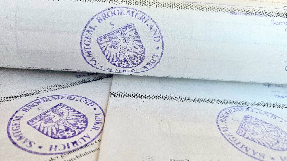 Das Dienstsiegel kommt unter anderem in Beglaubigungsvermerken zum Einsatz. Foto: Sarah Dirks