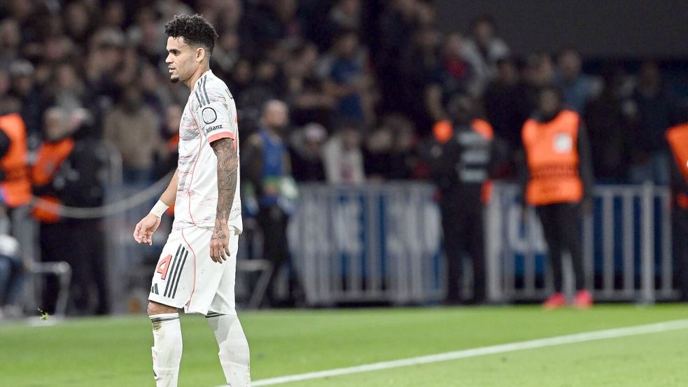 Luis Díaz wurde für drei Spiele gesperrt. (Archivbild) Foto: Federico Gambarini