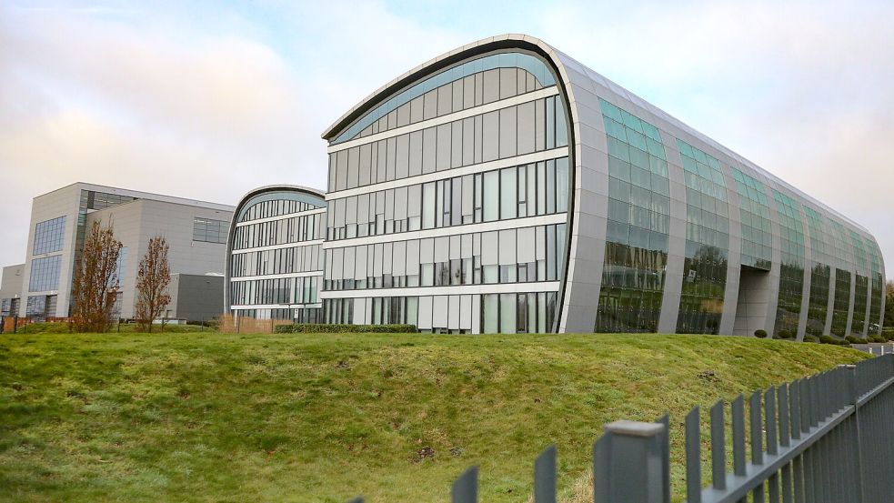 Das „Innovationszentrum“ von Enercon in Sandhorst. Hier sitzt die Chefetage. Foto: Romuald Banik