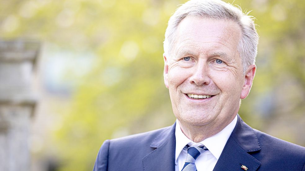 Christian Wulff war von 2010 bis 2012 Bundespräsident. Zuvor bekleidete er das Amt des Ministerpräsidenten von Niedersachsen. Foto: dpa/Moritz Frankenberg