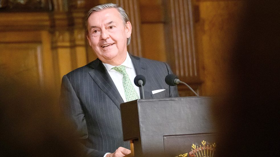 Michael Behrendt war zwischen 2002 und 2014 Vorstandsvorsitzender der Linienreederei Hapag-Lloyd. Foto: dpa/Jonas Walzberg