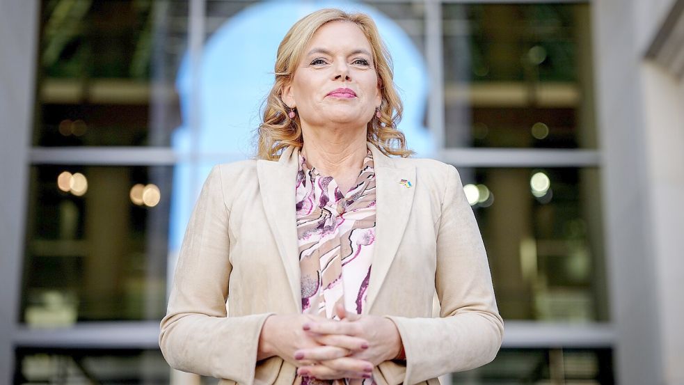 Bundestagspräsidentin Julia Klöckner (CDU) hat sich für schärfere Regeln gegen Prostitution in Deutschland ausgesprochen. Deutschland sei der „Puff Europas“.Foto: Kay Nietfeld/dpa