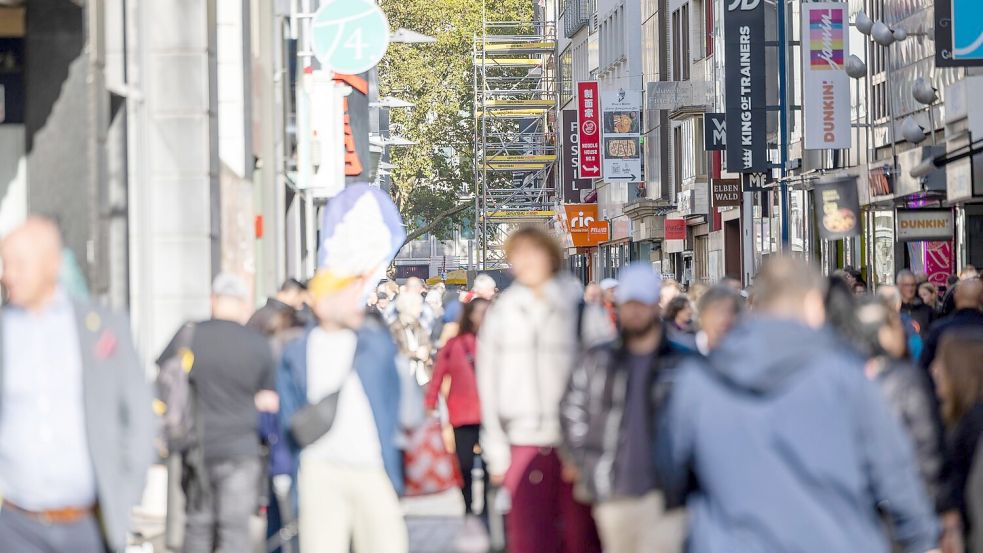 Der Einzelhandel ist enttäuscht über das bisherige Weihnachtsgeschäft (Archivbild) Foto: Thomas Banneyer