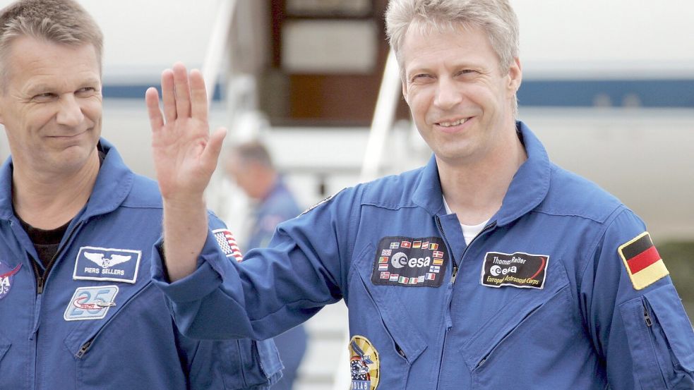 Ehemaliger Astronaut Reiter übernimmt die Raumfahrtabteilung im Bundesforschungsministerium Foto: epa Rothstein/epa/dpa