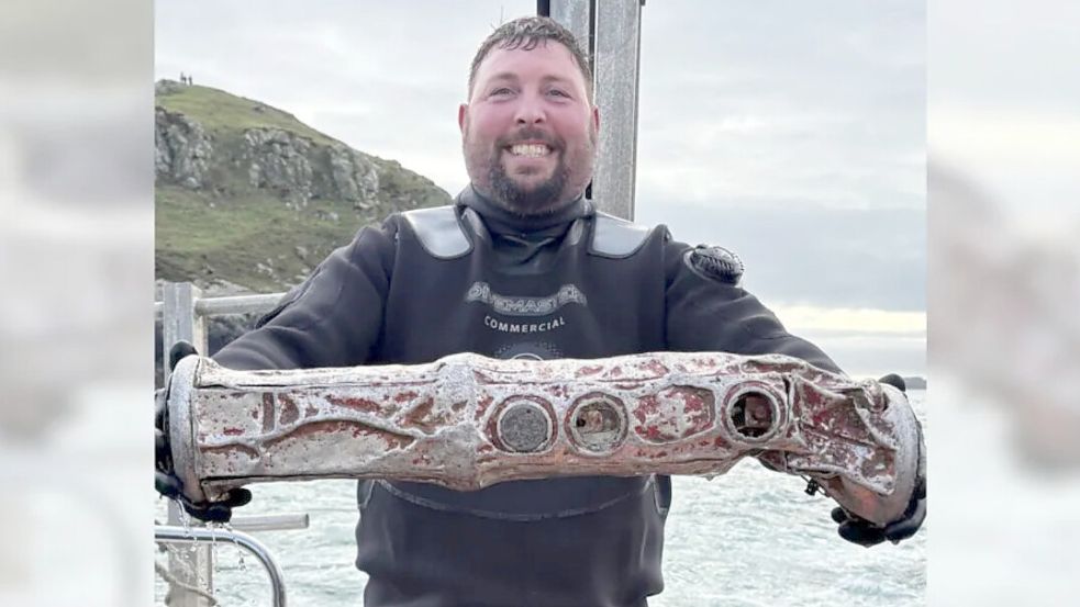 Unerwarteter Fund: Anstatt Müll fanden Hobby-Taucher jüngst eine russische Sonar-Boje. Foto: Neptune’s Army of Rubbish Cleaners