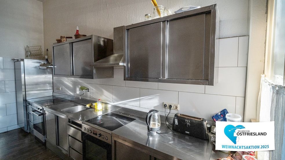 In der Küche können die Menschen sich Essen kochen. Foto: Klaus Ortgies