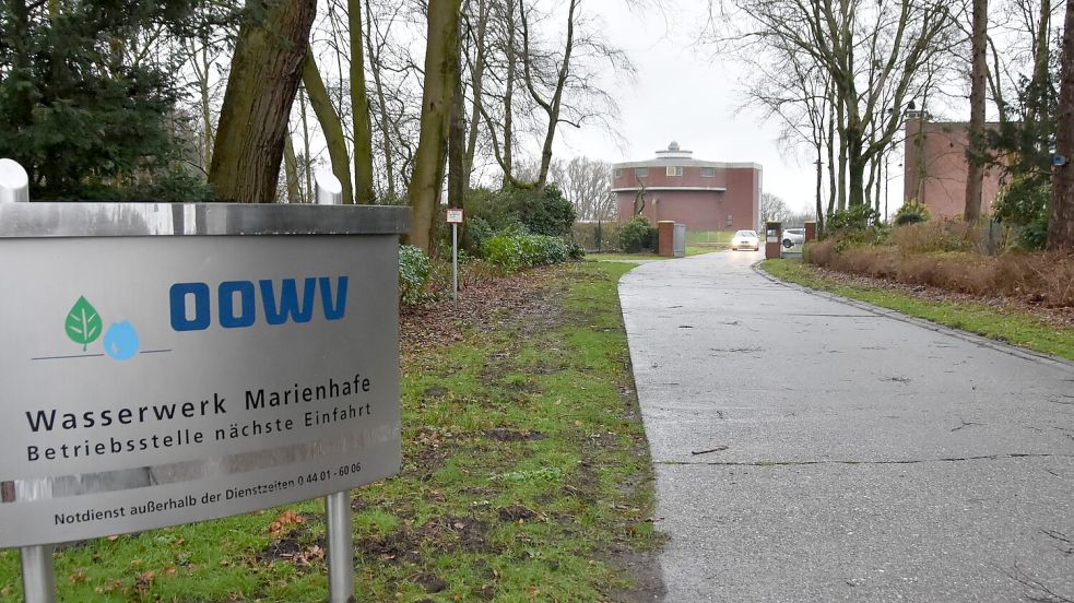 Das alte Wasserwerk am Diekweg in Siegelsum stammt aus dem Jahr 1958. Foto: Thomas Dirks