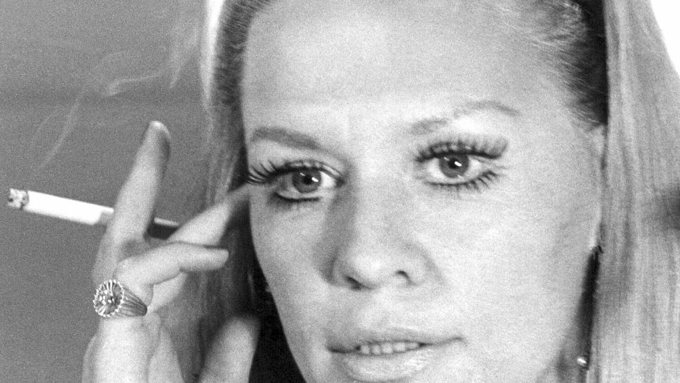 Ingrid van Bergen war für ihre rauchige Stimme bekannt. (Archivbild) Foto: ---/dpa