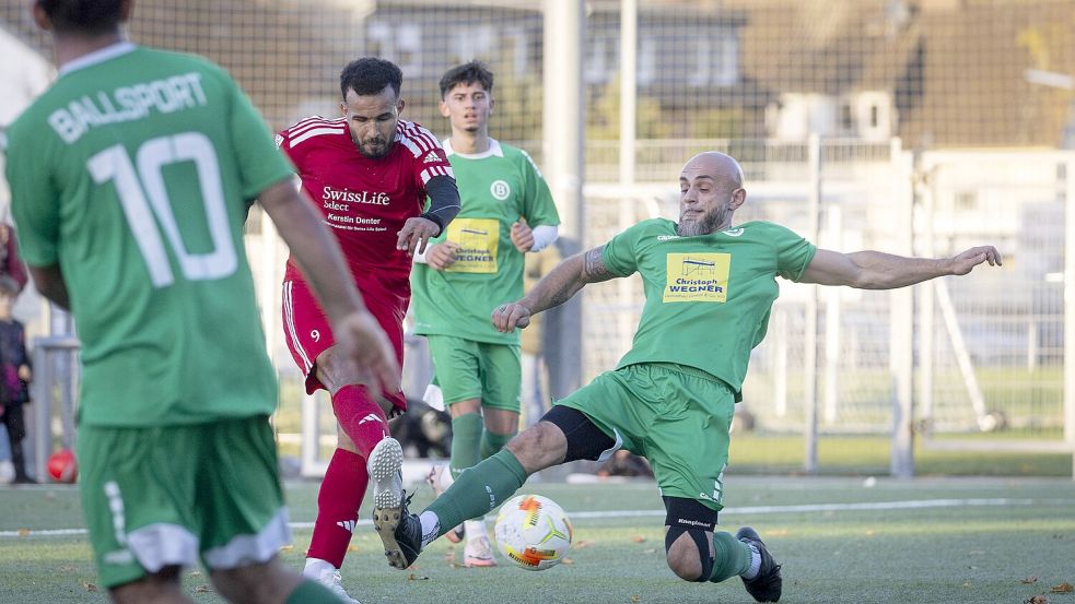 Mit Vereinen wie dem Ballsport Eversburg platziert sich der gleichnamige Stadtteil in der entsprechenden Kategorie besonders gut. Wo glänzt Eversburg in unserer Umfrage noch? Foto: Swaantje Hehmann