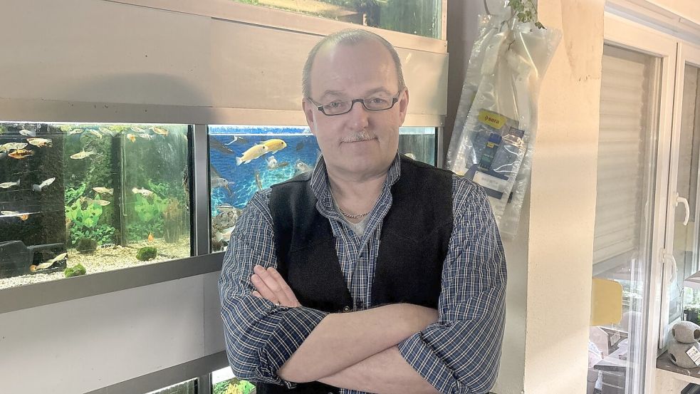 Uwe Meyer führt seit 30 Jahren die Zoohandlung Zoo Meyer. Foto: Eva van Loh