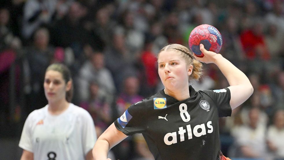 Gehörte gegen Uruguay zu den Besten: Nina Engel. Foto: Marijan Murat