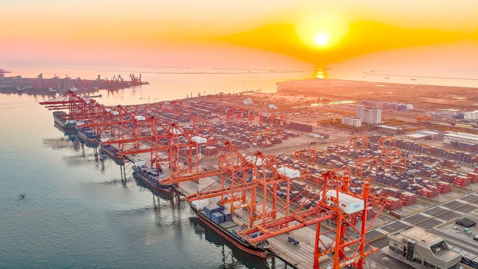 Chinas Industrie kommt nicht in Schwung. (Archivbild) Foto: Liu Mancang/XinHua/dpa