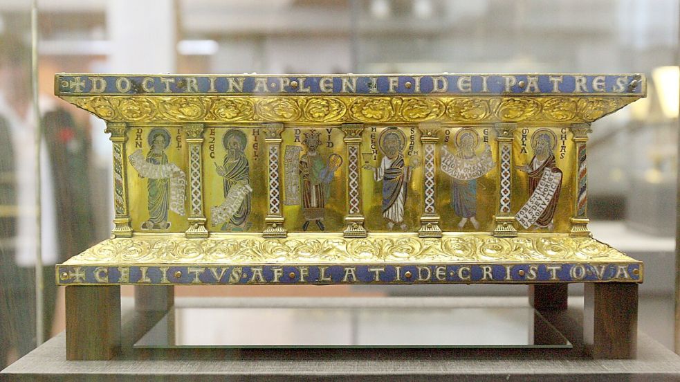 Auch der Restitutionsstreit um den wertvollen mittelalterlichen Welfenschatz ist ungelöst. (Archivbild) Foto: Alina Novopashina/dpa