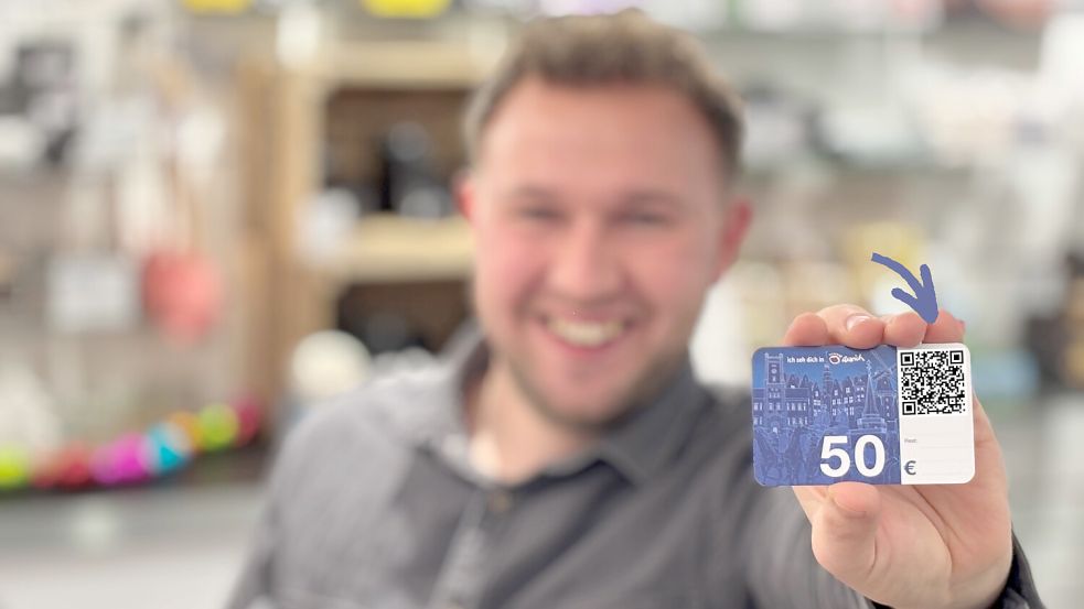 Der Stadtgutschein ist eine tolle Geschenkidee und unterstützt die lokale Wirtschaft. Foto: Privat