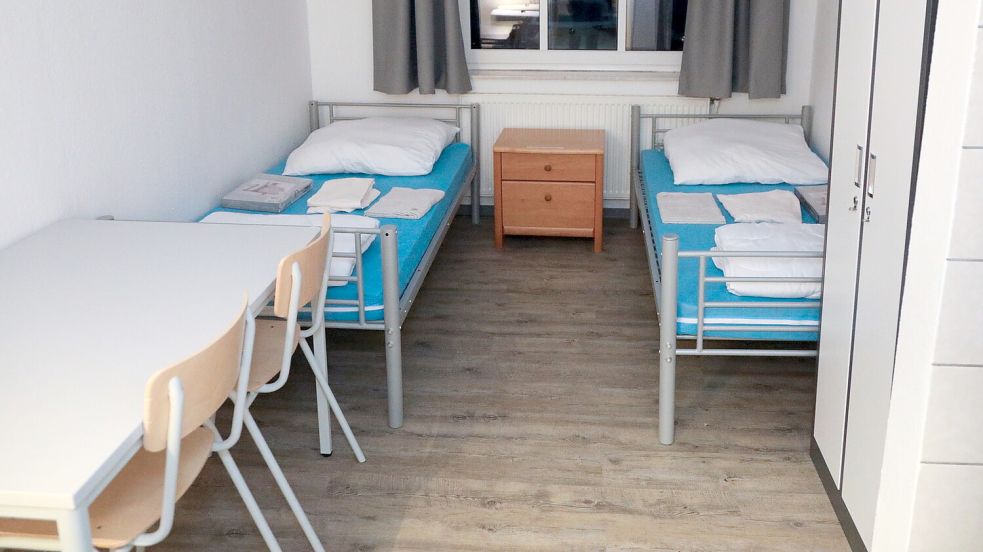Im Dezember 2024 waren im Flüchtlingsheim in Georgsfeld die ersten Bewohner eingezogen. Foto: Romuald Banik