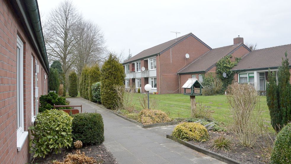 Sozialwohnungen hat die Samtgemeinde Brookmerland bisher vor allem in der ehemaligen Awo-Wohnanlage in Marienhafe zu bieten. Foto: Thomas Dirks