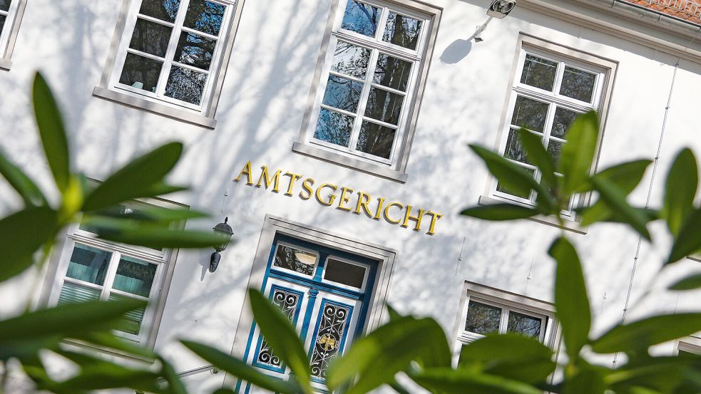 Das Amtsgericht in Aurich. Hier wurde der Schubser-Fall verhandelt. Foto: Romuald Banik