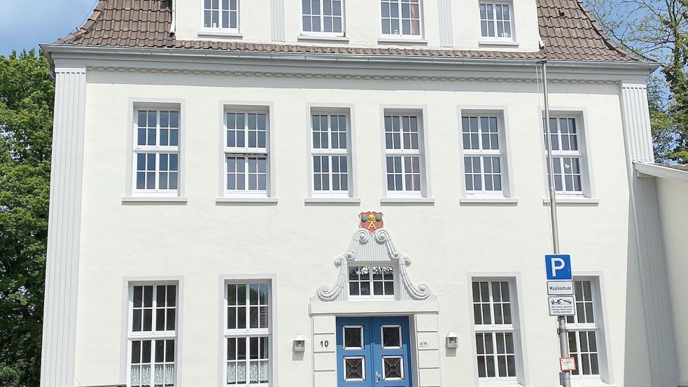 Das Gebäude der Musikschule in Aurich. Foto: Heino Hermanns