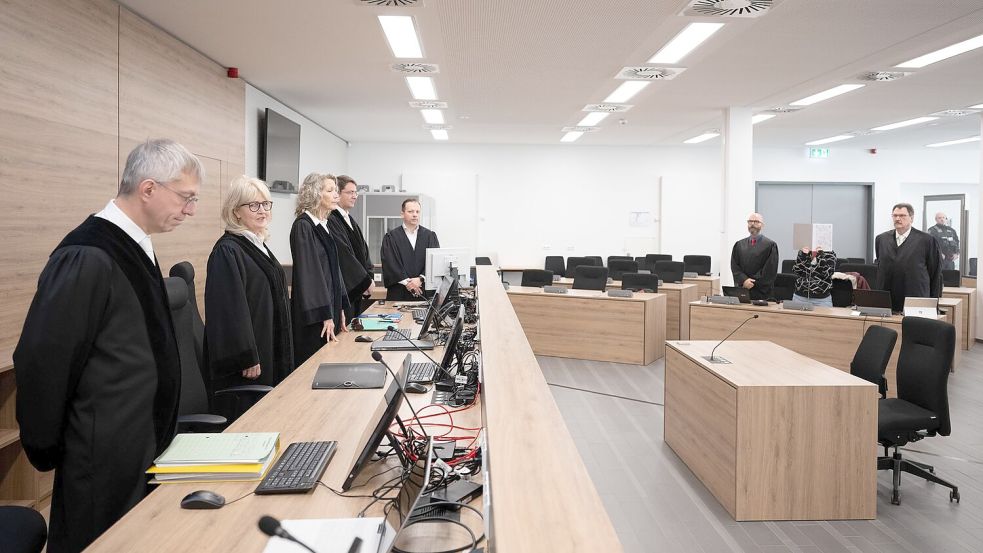 Der Prozess am OLG Dresden richtet sich gegen eine mutmaßliche Vertraute und Unterstützerin des rechten Terrortrios NSU. Foto: Sebastian Kahnert