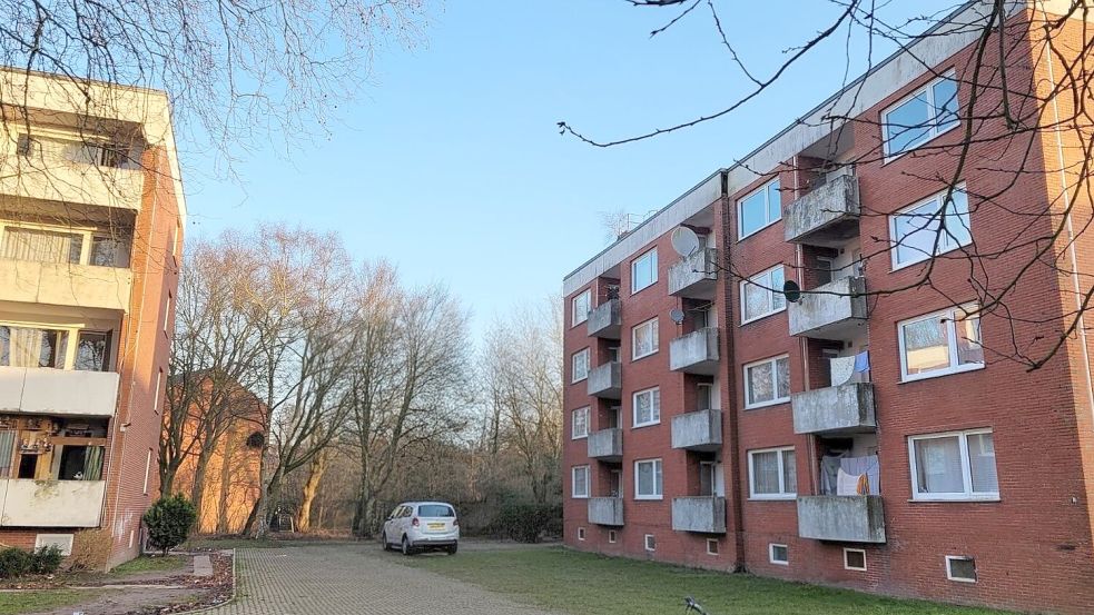 Auch am Norder Warfenweg wohnt man nicht mehr günstig. Foto: Rebecca Kresse