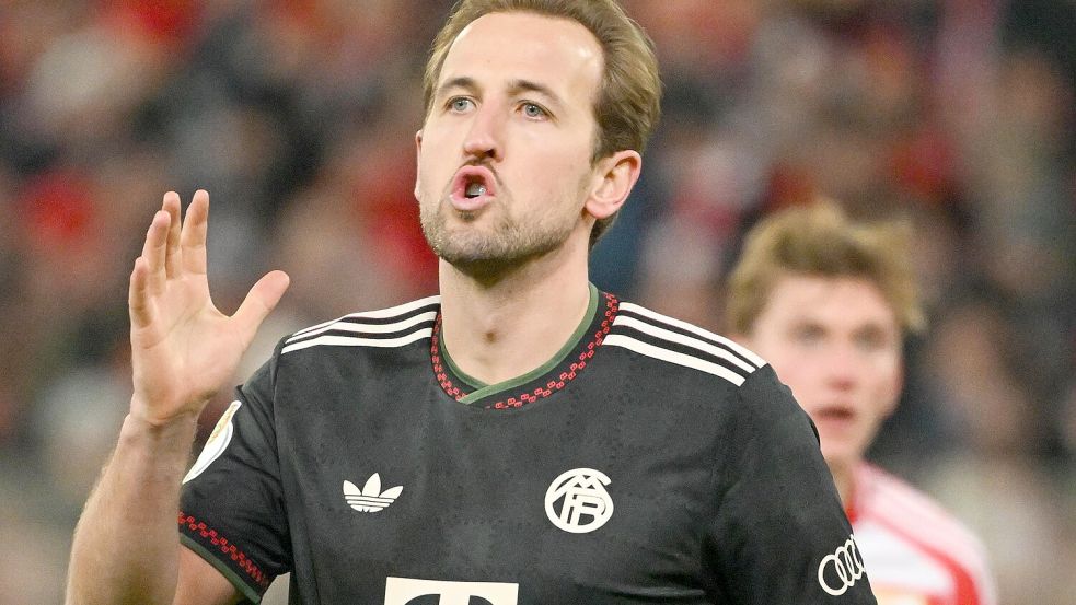 Das war ein ordentliches Stück Arbeit für harry Kane und seine Bayern. Foto: dpa/Soeren Stache