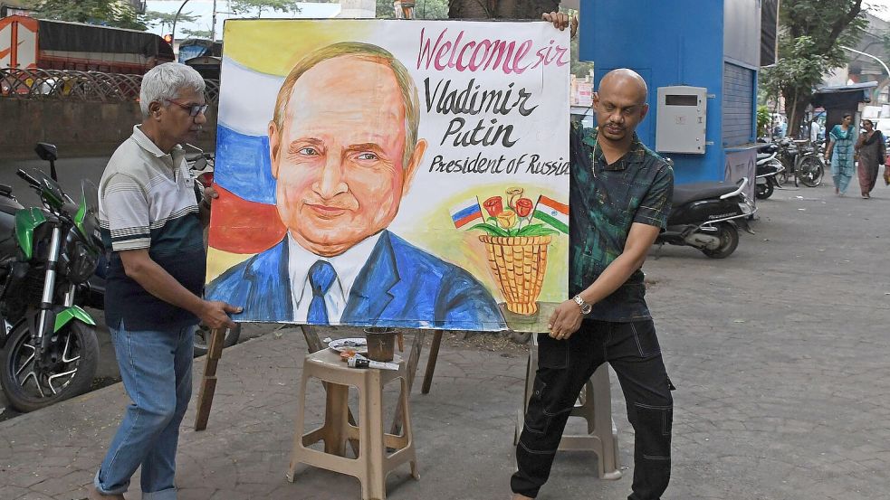 Putin besucht derzeit das langjährige Partnerland Indien. Foto: Ashish Vaishnav
