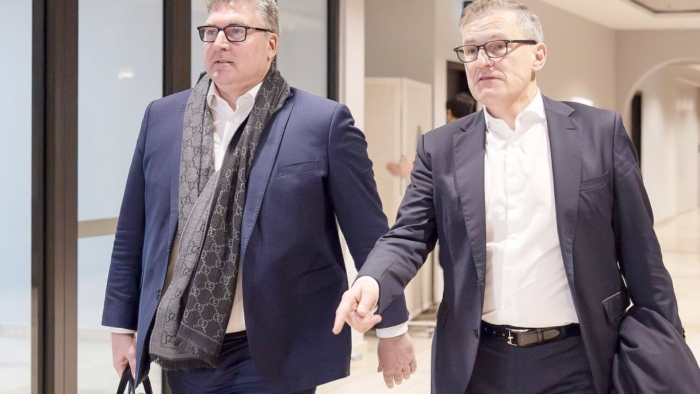 Enttäuscht vom DFB: Hellmann und Dreesen. Foto: Jürgen Kessler