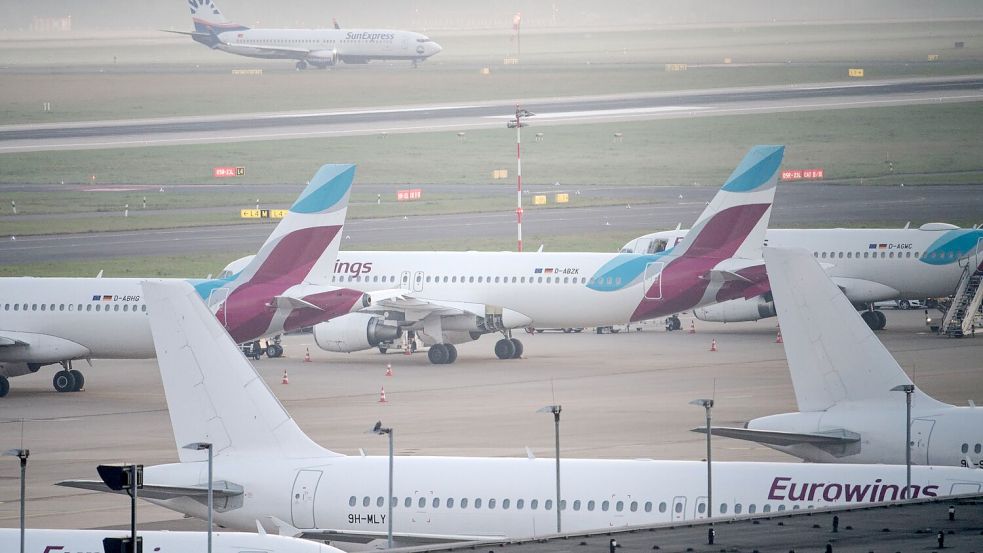 Eine Eurowings-Maschine musste in Bilbao zwischenlanden. (Symbolbild) Foto: Henning Kaiser