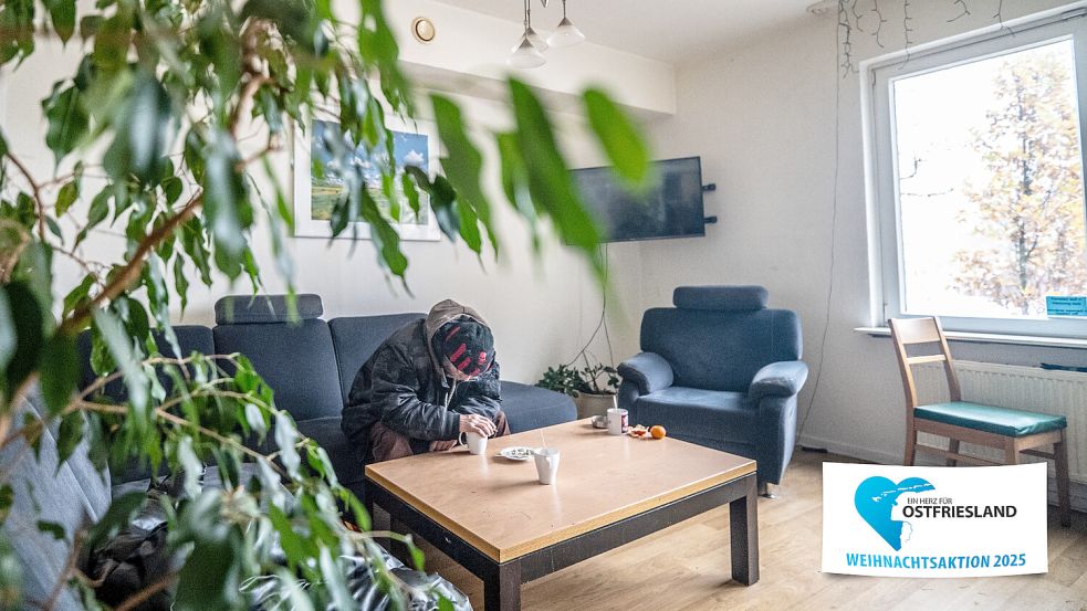 Egal, wie groß die Bedürftigkeit – der Emder Tagesaufenthalt ist ein offenes Haus für alle. Foto: Klaus Ortgies