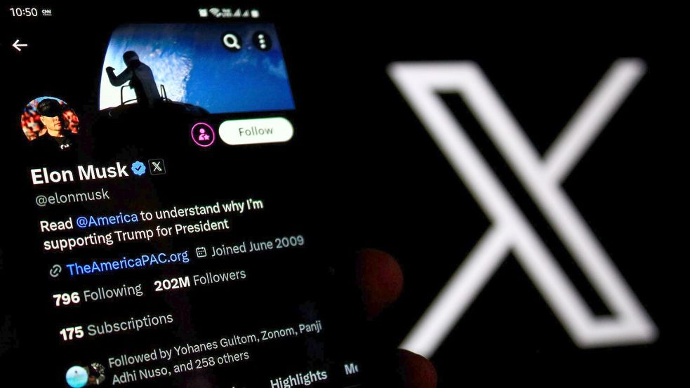 Wegen Verstößen gegen europäische Digitalgesetze muss das Internetportal Millionen zahlen. (Symbolbild) Foto: Algi Febri Sugita