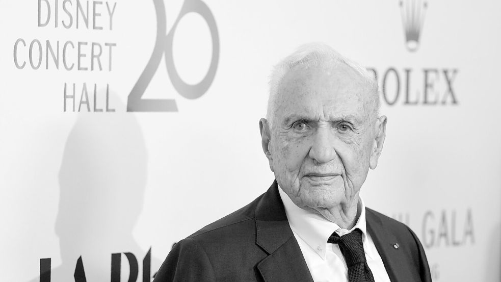Frank Gehry verstand sich als Künstler. (Archivbild) Foto: Chris Pizzello/Invision/AP/dpa