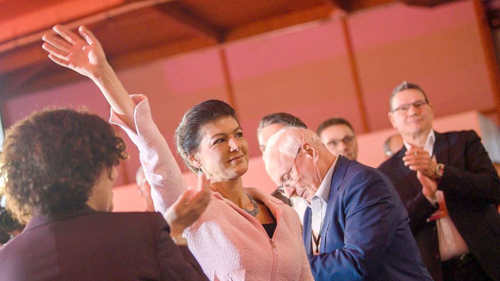 Sahra Wagenknecht zieht sich vom Parteivorsitz zurück. Foto: Klaus-Dietmar Gabbert