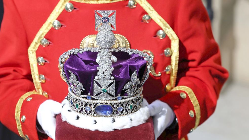 Die Imperial State Crown. (Archivbild) Foto: Chris Jackson