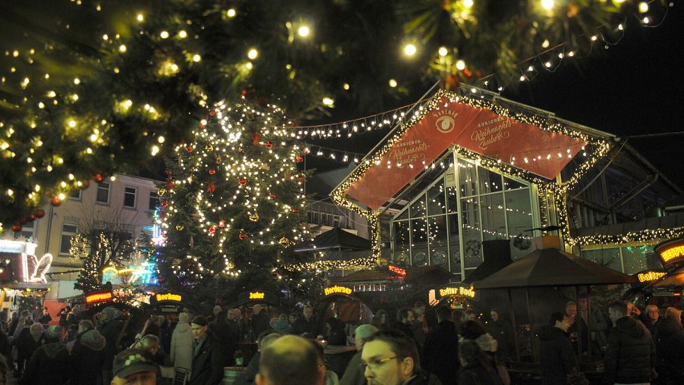 Beim Auricher Weihnachtssingen erleben Besucher, wie aus vielen Stimmen ein Chor wird – und wie kleine Gesten große Hilfe für Bedürftige bedeuten können. Foto: Udo Hippen