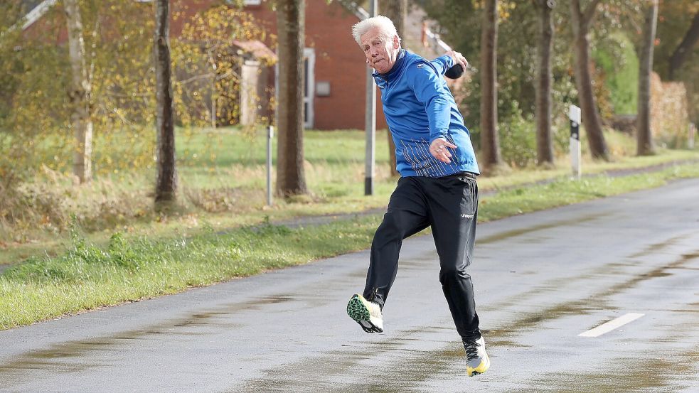 Frido Walter hat mit Pfalzdorf noch keinen Punkt abgegeben. Fotos: Wilfried Gronewold