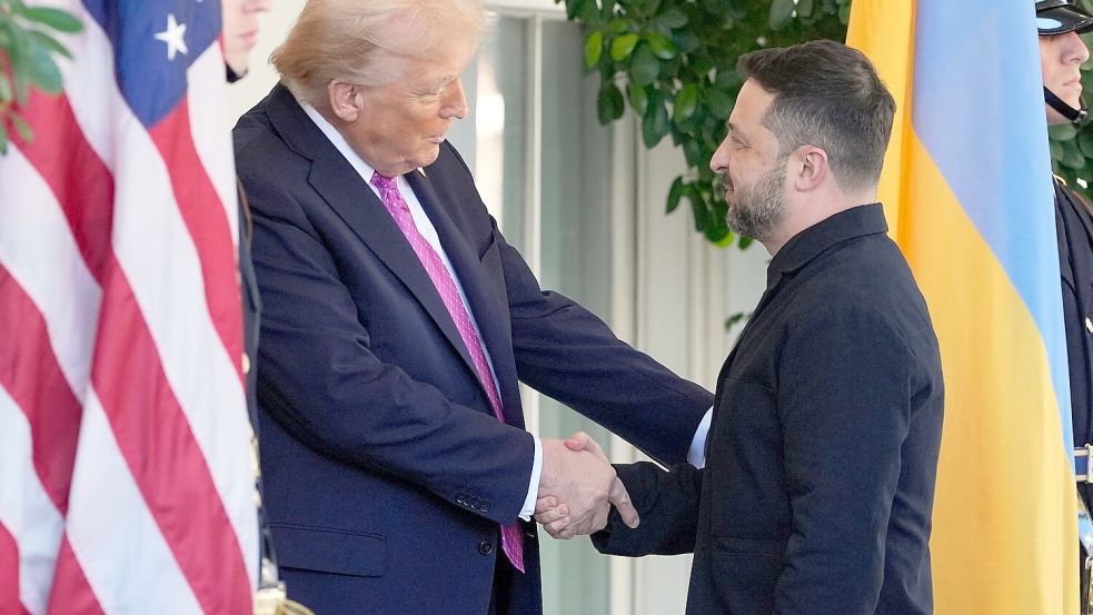 Seit Monaten versucht US-Präsident Donald Trump, den Krieg in der Ukraine zu beenden. (Archivbild) Foto: Alex Brandon/AP/dpa