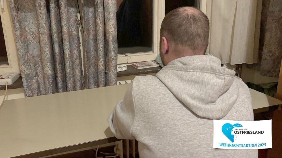 Peter (Name von der Redaktion geändert) kämpft für ein Leben in den eigenen vier Wänden. Er hat auf dem Weg einige Hürden zu meistern. Foto: Lasse Paulsen