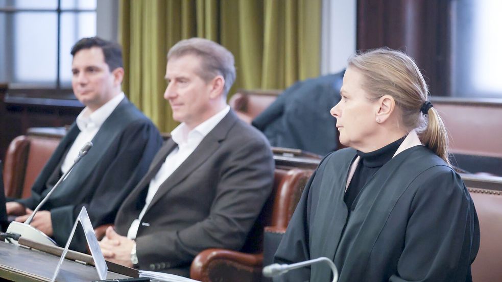 Christina Blocks Ex-Mann verfolgt den Prozess als Nebenkläger. Foto: Christian Charisius