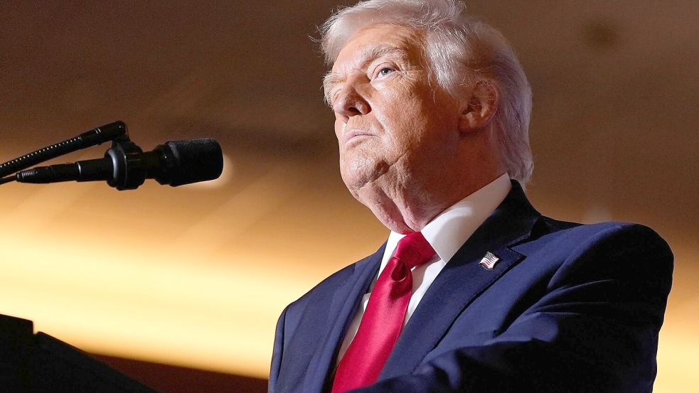 Seit Wochen verschärft Trump den Ton gegenüber Venezuela. Foto: Alex Brandon/AP/dpa