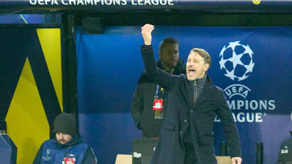 Viel zu motzen gab es diesmal für Niko Kovac Foto: Bernd Thissen