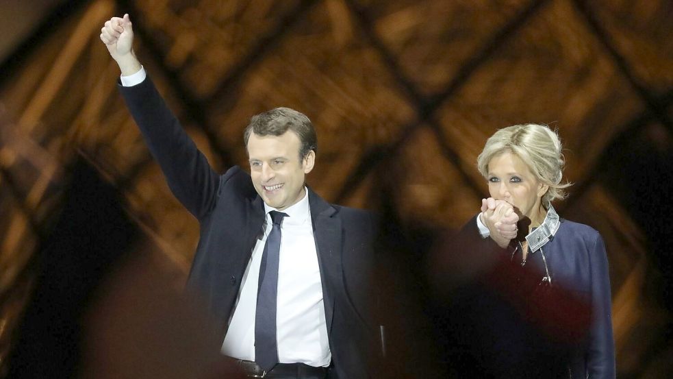 Emmanuel Macron wurde 2017 französischer Präsident. (Archivbild) Foto: Michael Kappeler