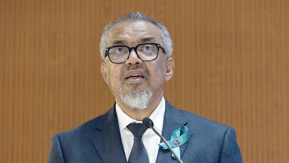 WHO-Chef Tedros: „Impfstoffe verursachen keinen Autismus.“ Foto: Magali Girardin/KEYSTONE/dpa