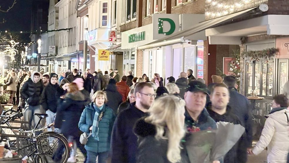 Die verkaufsoffenen Sonntage sind immer gut besucht.