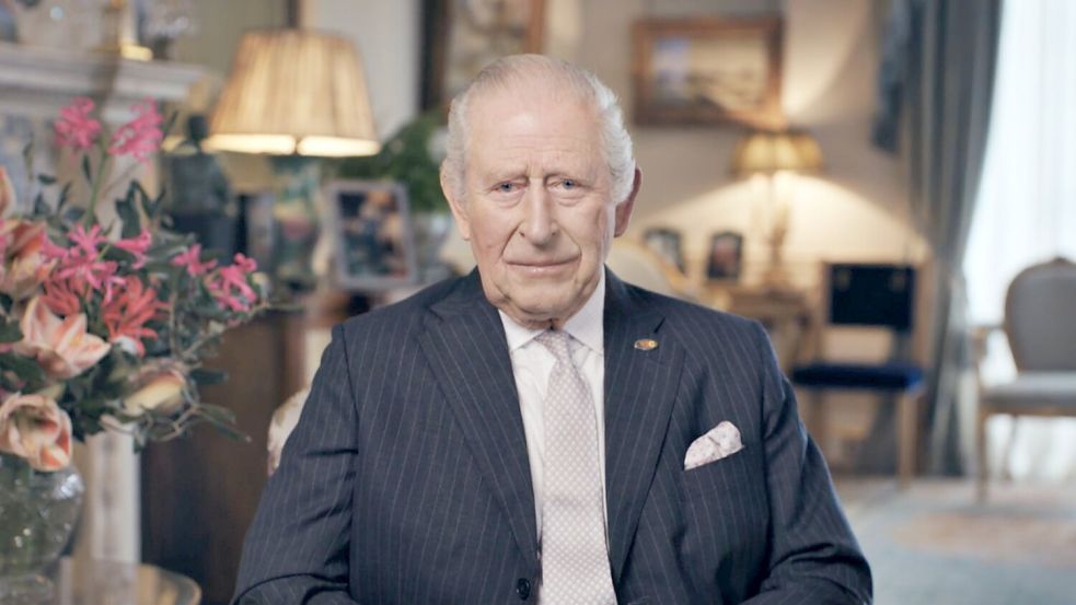 Der britische König Charles III. hat sich in einer Videobotschaft zum Fortschritt seiner Krebsbehandlung geäußert. Foto: Tommy Forbes/Bango Studios